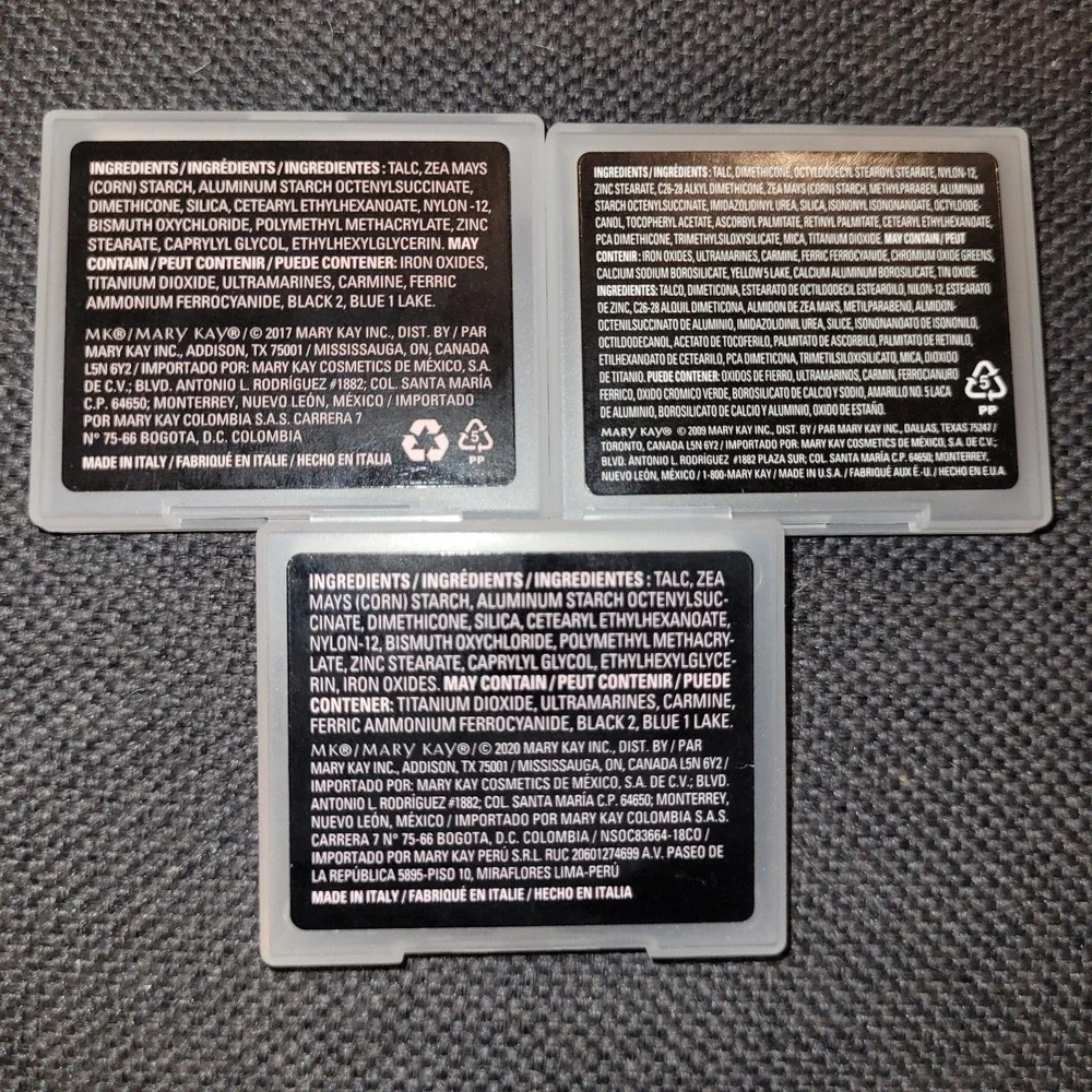 Lot Of 3vMary Kay Chromafusion Eye‎ Shadow 107632 107615 026297